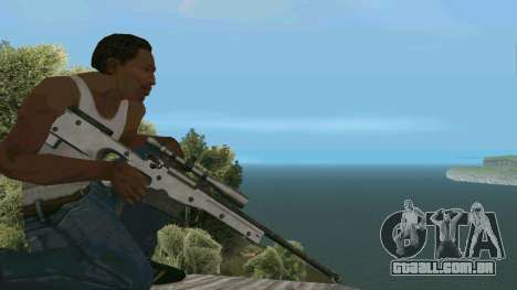 Metal AWP L96A1 para GTA San Andreas