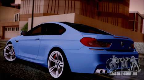 BMW M6 para GTA San Andreas