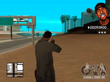 C-HUD WeJack para GTA San Andreas