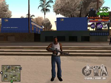 C-HUD Les Alterman para GTA San Andreas