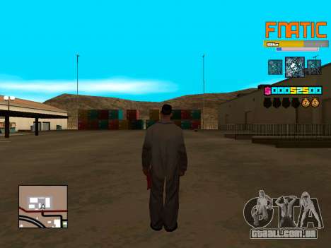 C-HUD Fnatic para GTA San Andreas