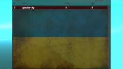 SampGUI Bandeira Da Ucrânia para GTA San Andreas