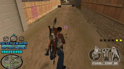 C-HUD Ghetto by Inovator para GTA San Andreas