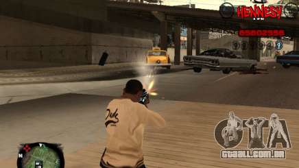 C-HUD Hennesy para GTA San Andreas