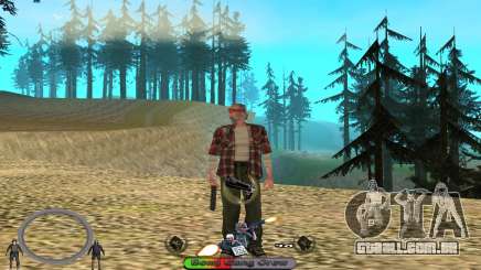 C-HUD BomjGang para GTA San Andreas