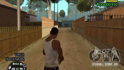 C-HUD by Tawerhudov para GTA San Andreas