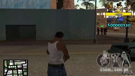 Tawer Getto HUD para GTA San Andreas