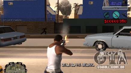 C-HUD Bomj Gang para GTA San Andreas