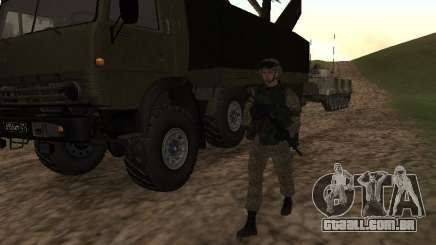 Soldados do exército russo na roupa Guerreiro para GTA San Andreas