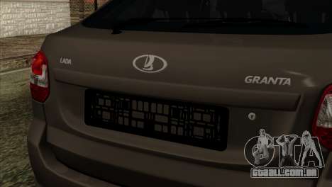 Lada Granta Liftback para GTA San Andreas