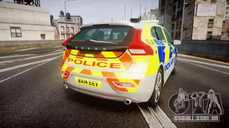 Volvo V40 Metropolitan Police [ELS] para GTA 4