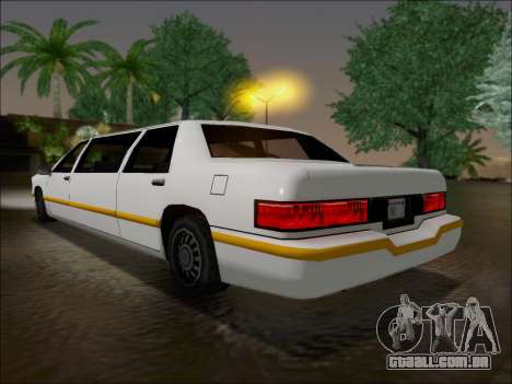 Elegant Limousine para GTA San Andreas