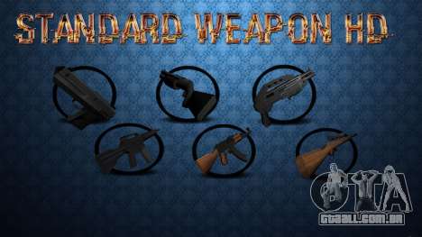 Standard HD Weapon Pack para GTA San Andreas