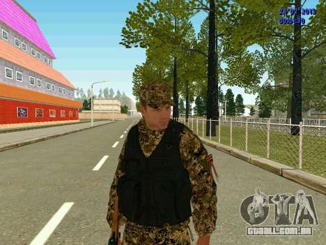 Setas milícia DND para GTA San Andreas