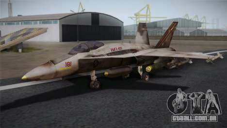F-18 Hornet (Battlefield 2) para GTA San Andreas