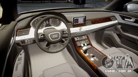 Audi A8 L 4.2 FSI quattro para GTA 4