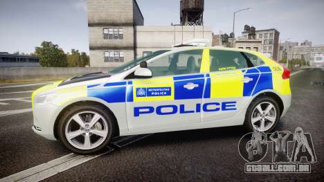 Volvo V40 Metropolitan Police [ELS] para GTA 4