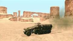Sd Kfz 251 Da Camuflagem Do Deserto para GTA San Andreas