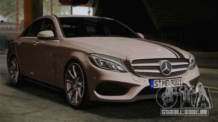 Mercedes-Benz C250 AMG Edition 2014 EU Plate para GTA San Andreas