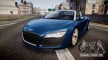 Audi R8 Spyder 2014 [EPM] para GTA 4