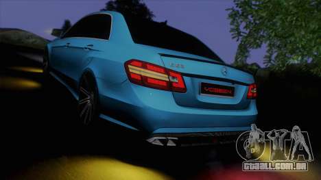 Mercedes-Benz E63 AMG 2010 Vossen wheels para GTA San Andreas