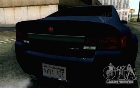 GTA 5 Cheval Fugitive HQLM para GTA San Andreas