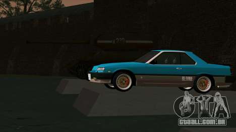 Nissan Skyline 2000 Turbo Intercooler RS-X kouki para GTA San Andreas