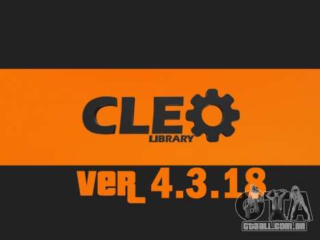 CLEO v4.3.18 UPDATE para GTA San Andreas