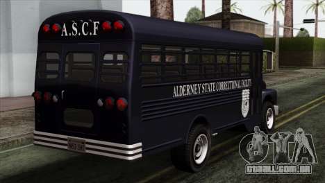 GTA 4 TLaD Prison Bus para GTA San Andreas