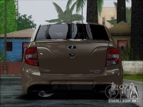 Lada Granta para GTA San Andreas