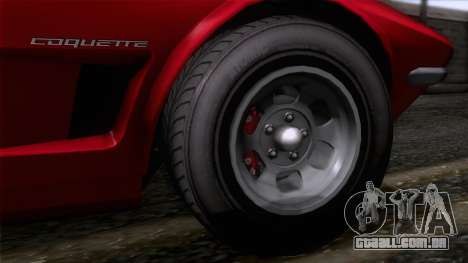 GTA 5 Invetero Coquette Classic HT para GTA San Andreas