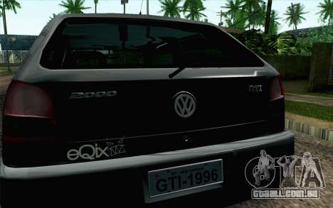 Volkswagen Golf GL para GTA San Andreas