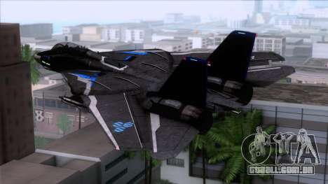 F-14 Neon Blue Macross Frontier para GTA San Andreas