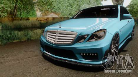 Mercedes-Benz E63 AMG 2010 Vossen wheels para GTA San Andreas