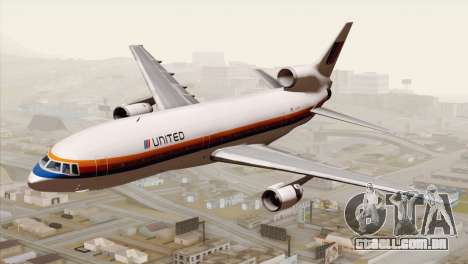 Lookheed L-1011 United Als para GTA San Andreas