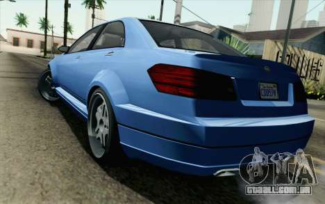 GTA 5 Benefactor Schafter para GTA San Andreas