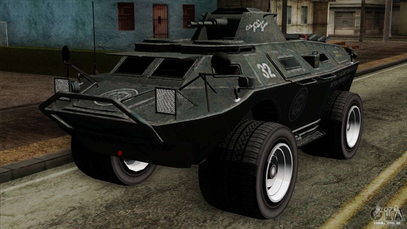 Carros para substituição Swat para GTA San Andreas