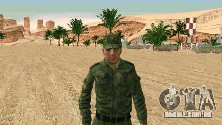 O militar russo está em uma nova forma para GTA San Andreas
