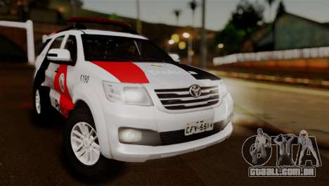 Toyota Hilux SW4 2014 Forca Tatica para GTA San Andreas