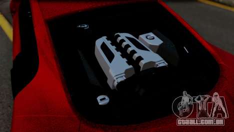 Audi R8 V10 v1.0 para GTA San Andreas