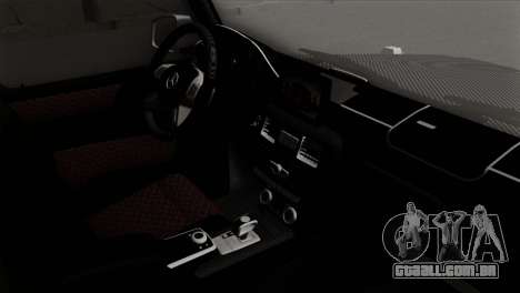 Mercedes-Benz G65 AMG Carbon Edition para GTA San Andreas