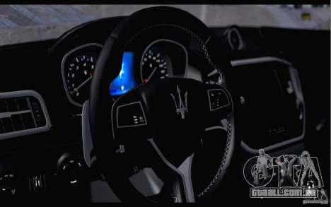 Maserati Ghibli 2014 para GTA San Andreas