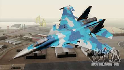 SU-33 Flanker-D Blue Camo para GTA San Andreas
