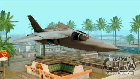 General Dynamics F-111 Aardvark para GTA San Andreas