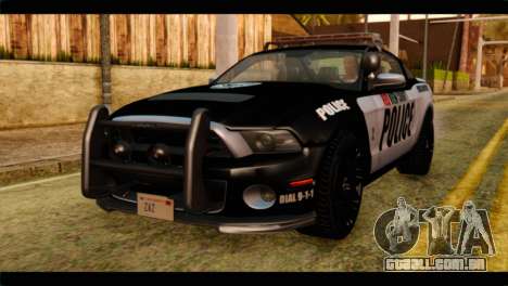 NFS Rivals Ford Shelby GT500 Police para GTA San Andreas