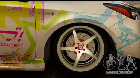 Toyota Prius Hybrid Eri Ayase Love Live Itasha para GTA San Andreas