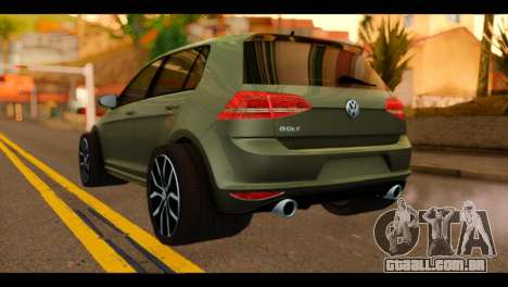 Volkswagen Golf Mk7 2014 para GTA San Andreas