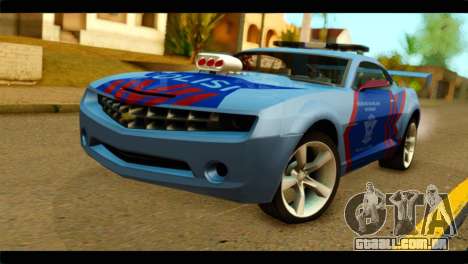 Chevrolet Camaro Indonesia Police para GTA San Andreas