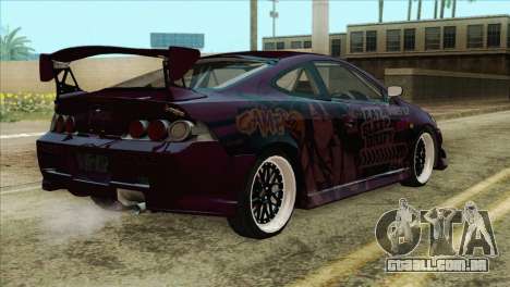 Acura RSX Hinata Itasha para GTA San Andreas