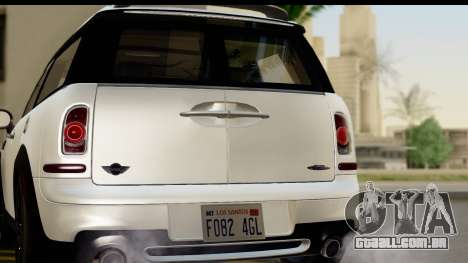 Mini Cooper Clubman 2011 para GTA San Andreas